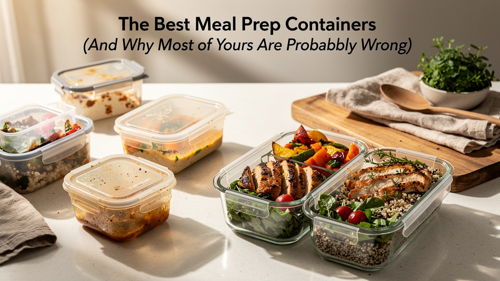 The Best Meal Prep Containers (And Why Most of Yours Are Probably Wrong)