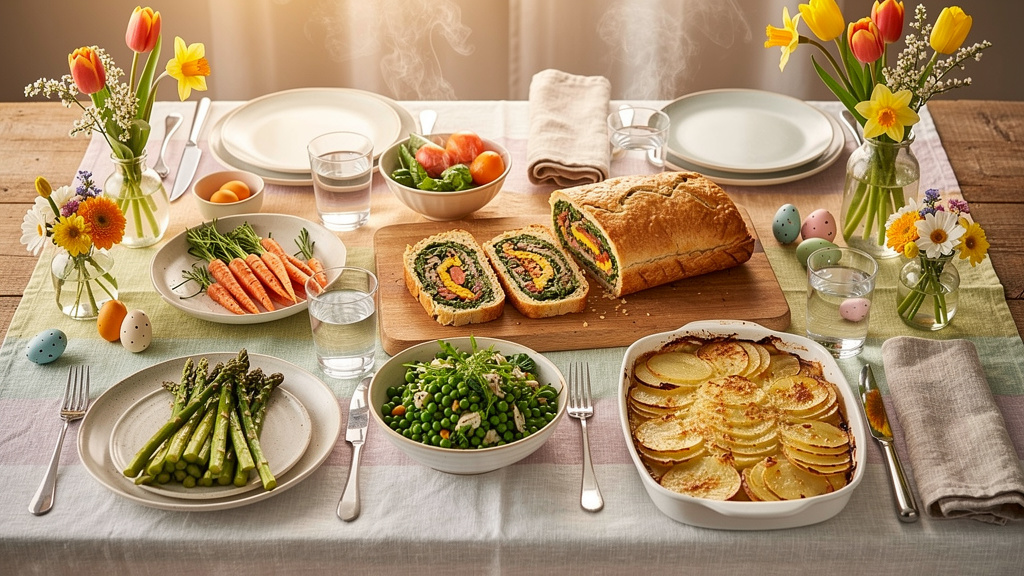 A Vegetarian Easter Dinner That'll Impress Everyone at the Table