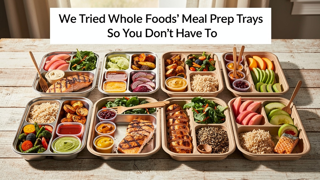 We Tried Whole Foods' Meal Prep Trays So You Don't Have To