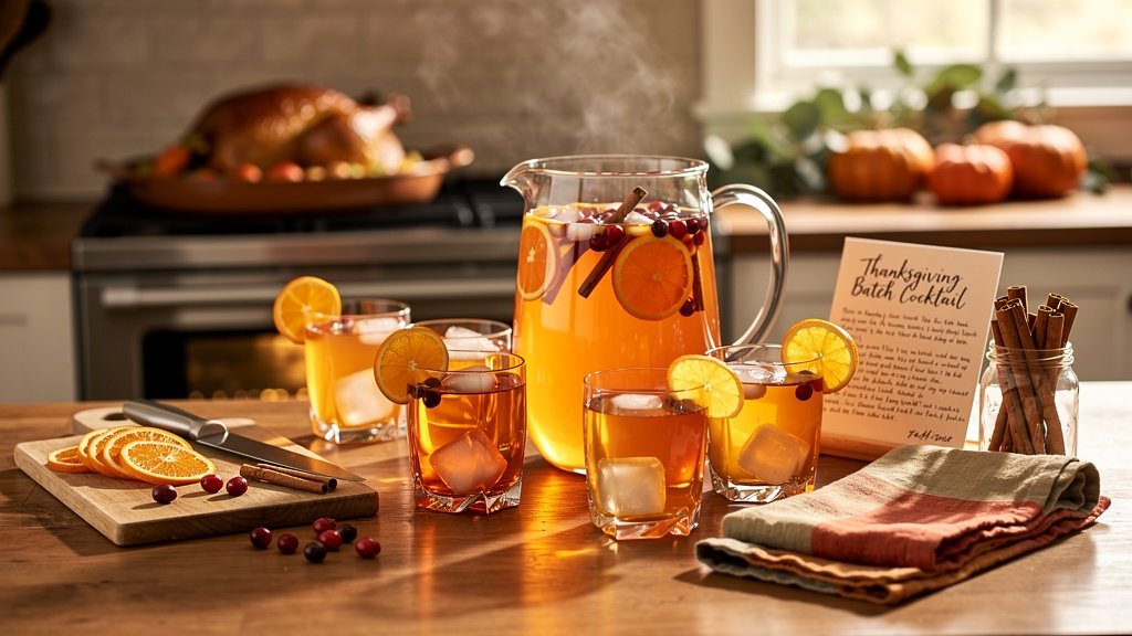 Hosting Thanksgiving? Batch These Cocktails Before Guests Arrive