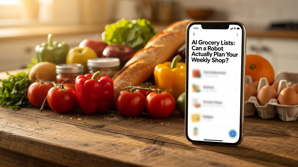 AI Grocery Lists: Can a Robot Actually Plan Your Weekly Shop?