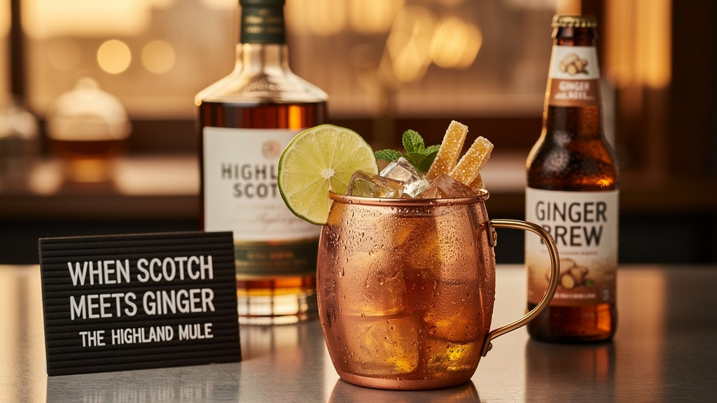 When Scotch Meets Ginger: The Highland Mule That'll Change Your Cocktail Game