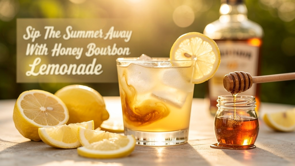 Sip The Summer Away With Honey Bourbon Lemonade