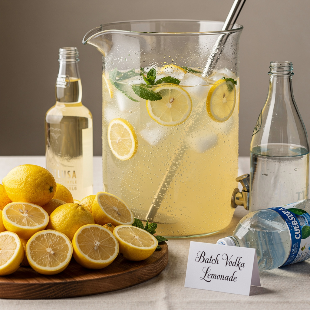 Batch Vodka Lemonade