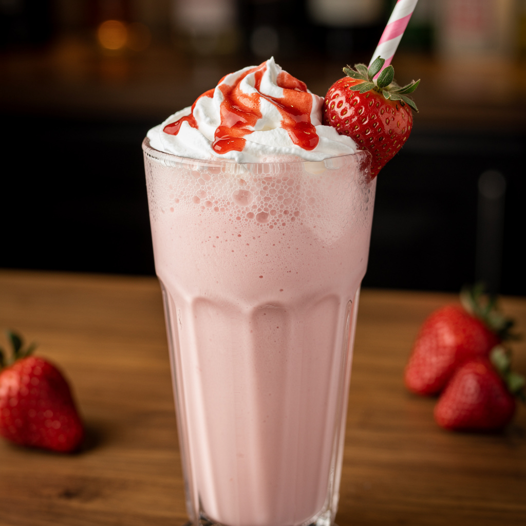 Baileys Strawberry Shake Cocktail