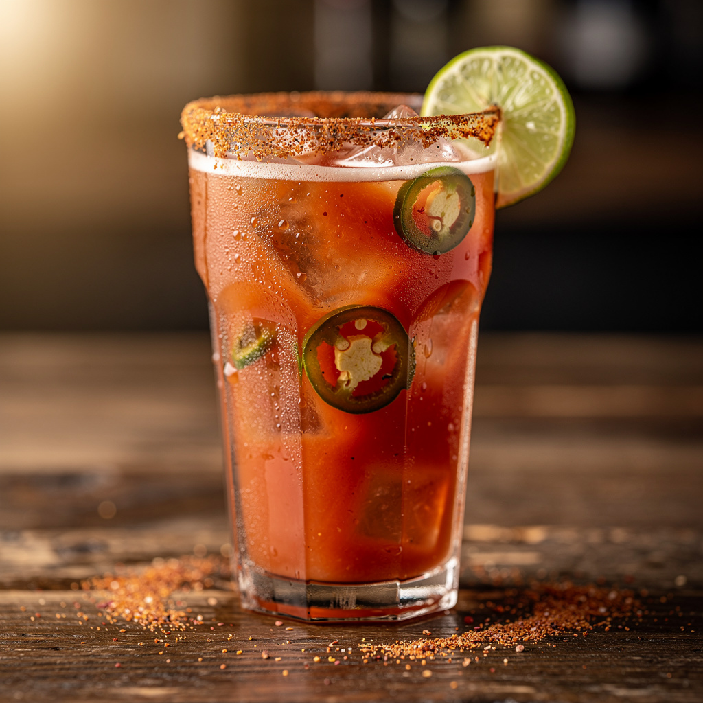 Mezcal Michelada