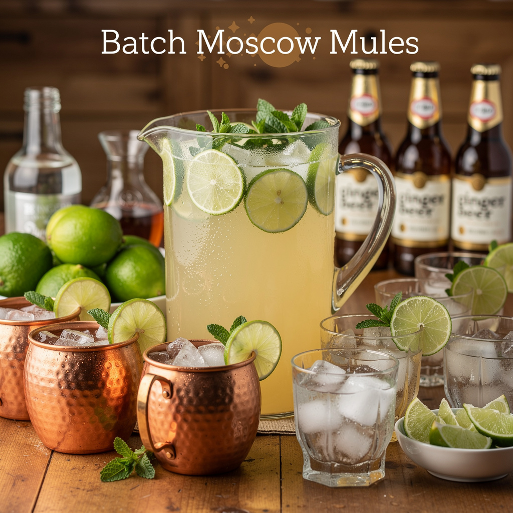 Batch Moscow Mules