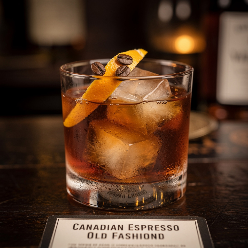 Canadian Espresso Old Fashioned