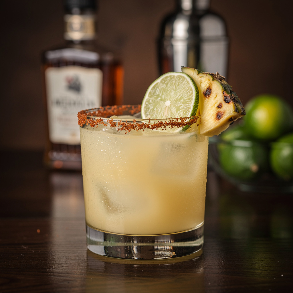 Smoky Pineapple Margarita