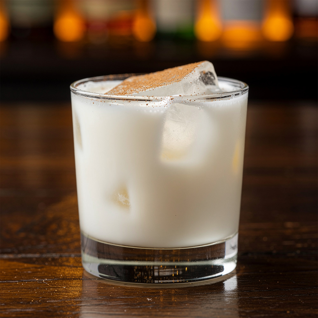 Bourbon Milk Punch