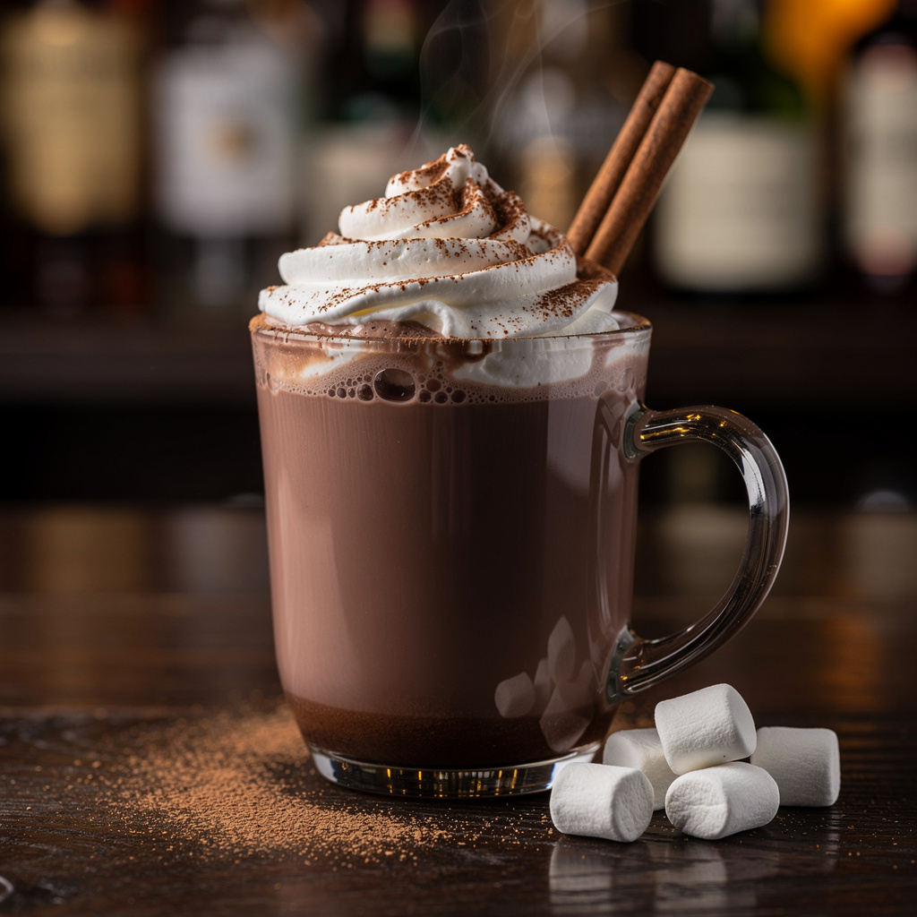 Spiced Rum Hot Chocolate