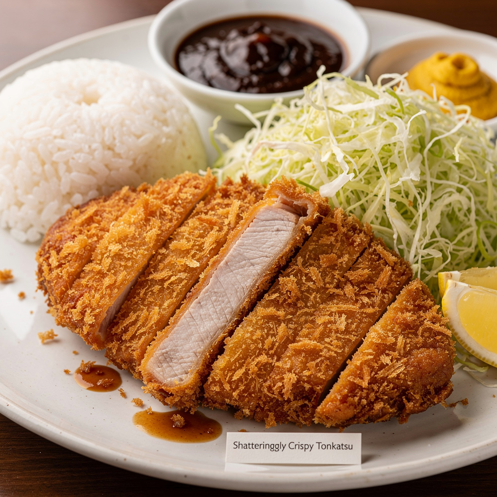 Shatteringly Crispy Tonkatsu