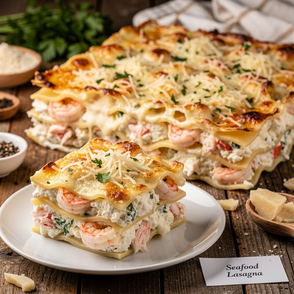 Seafood Lasagna