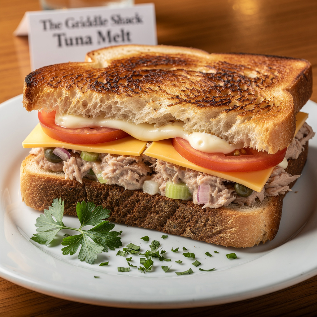 The Griddle Shack Tuna Melt