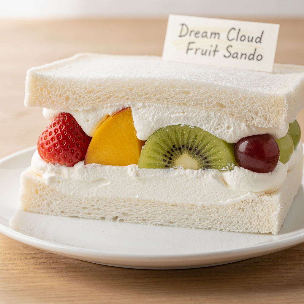 Dream Cloud Fruit Sando