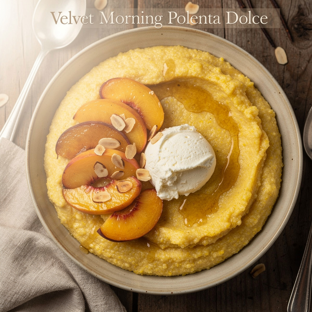 Velvet Morning Polenta Dolce