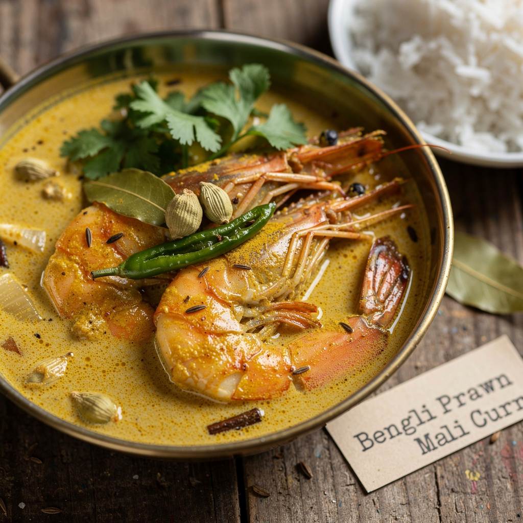 Bengali Prawn Malai Curry