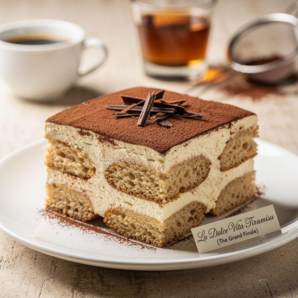 La Dolce Vita Tiramisu (The Grand Finale)