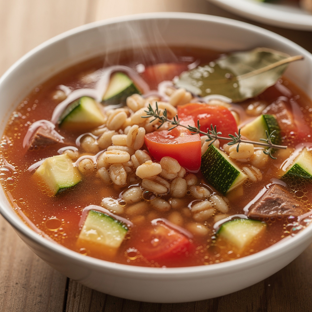 Garden Barley Soup