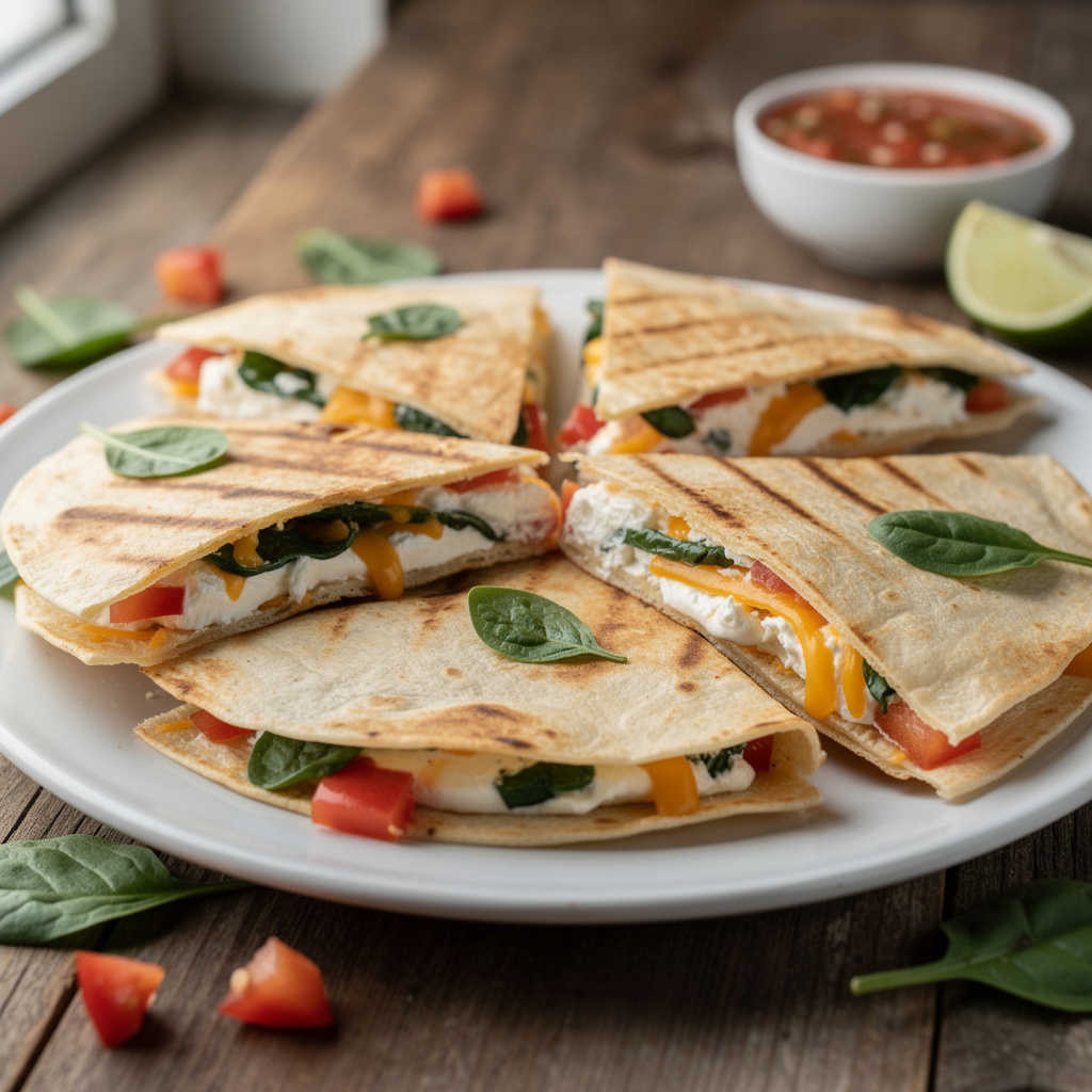 Colorful Quesadillas