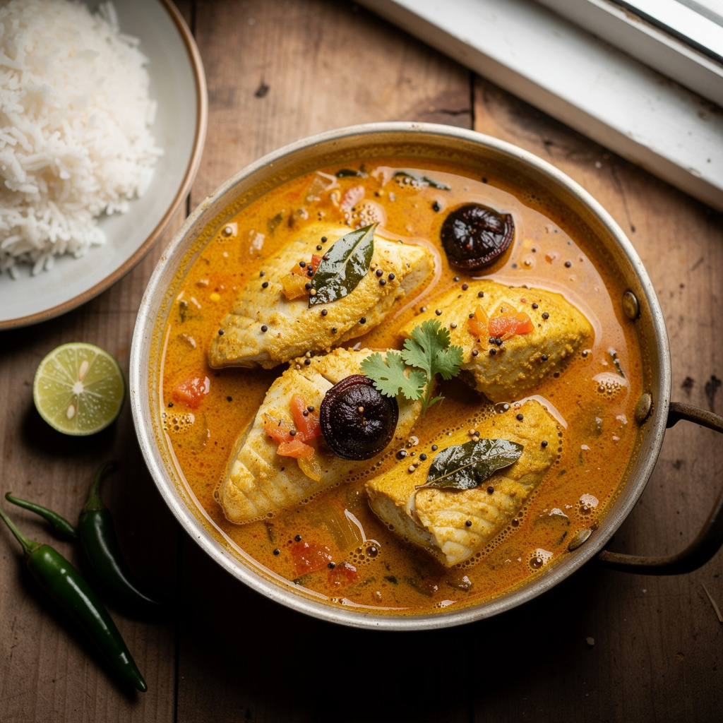 Goan Coconut Fish Curry with Kokum