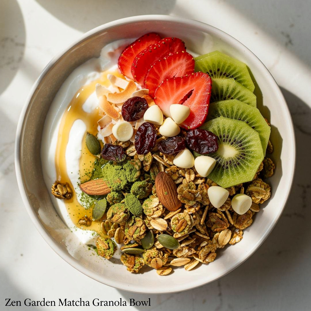 Zen Garden Matcha Granola Bowl