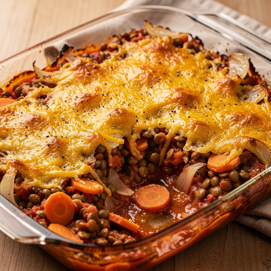 Baked Lentils Casserole