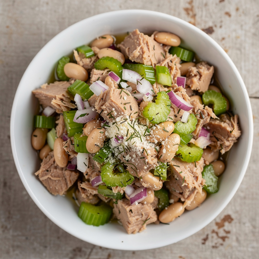 Tuna Veggie Antipasto