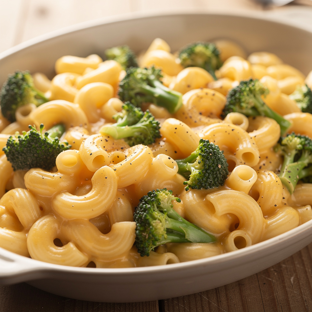 Macaroni & Cheese with Broccoli