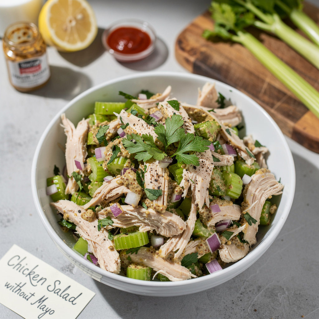 Chicken Salad without Mayo