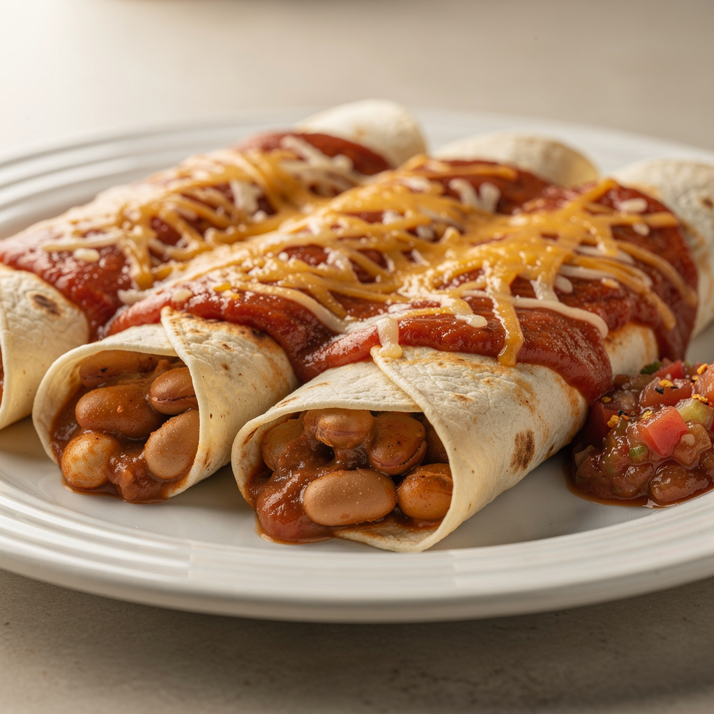 Bean Enchiladas