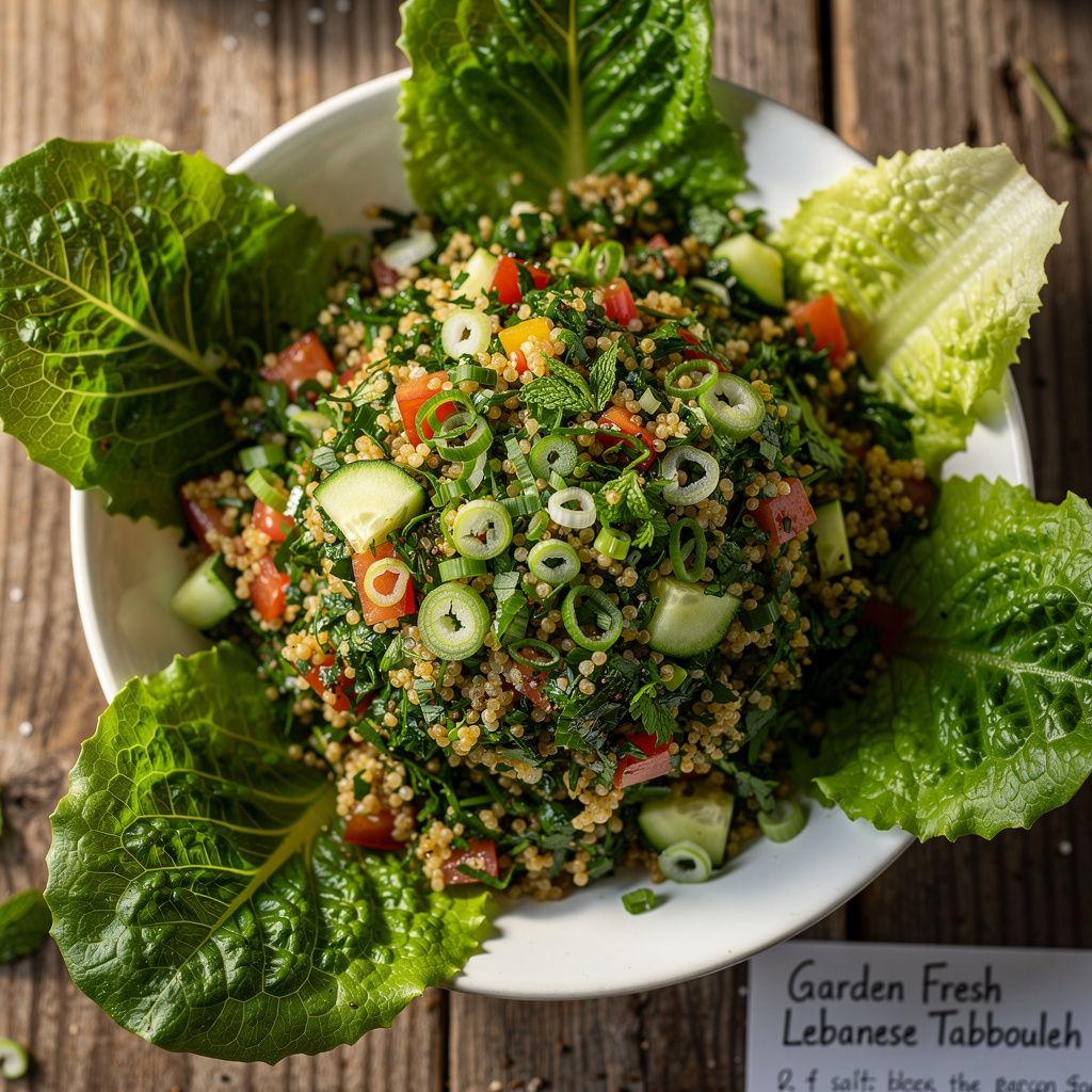 Garden-Fresh Lebanese Tabbouleh