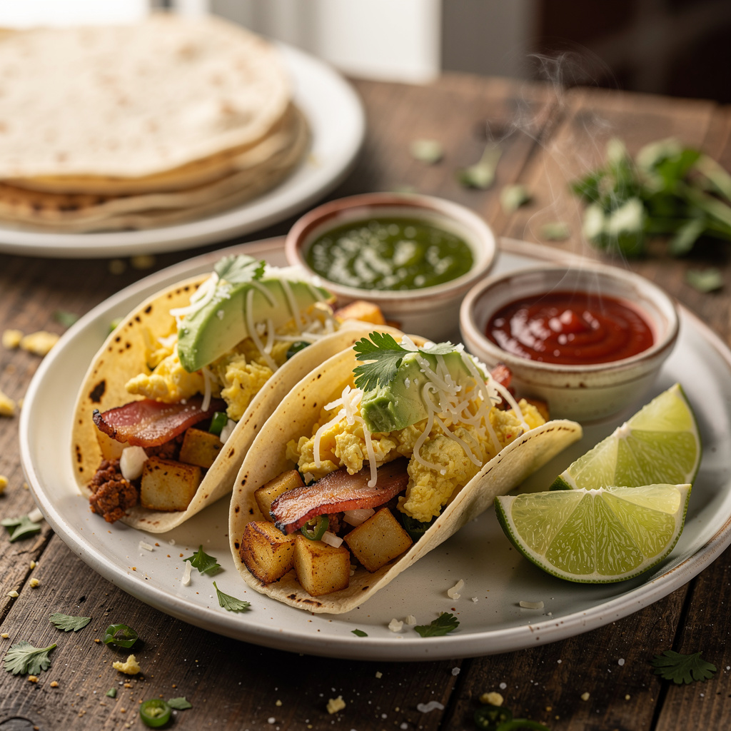 Mercado Morning Tacos de Desayuno