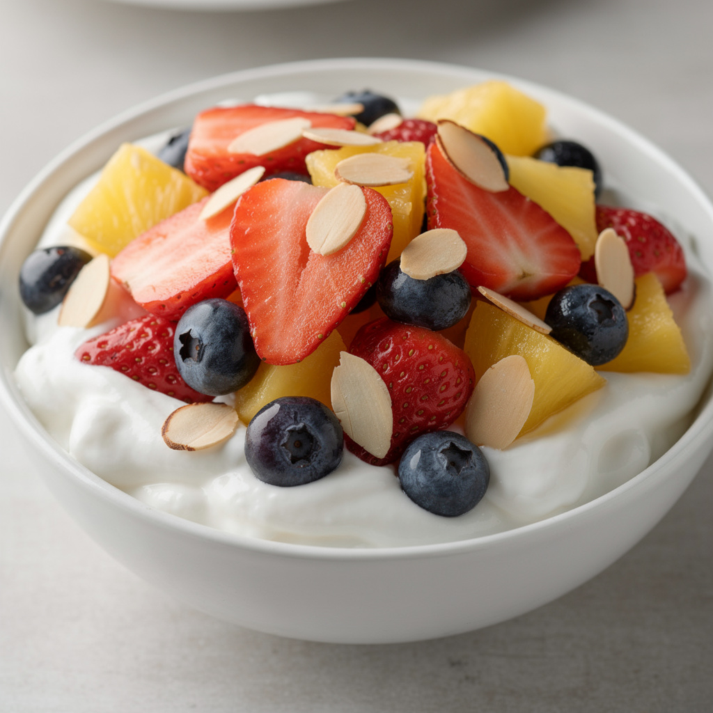 Fruit Salad with Yogurt