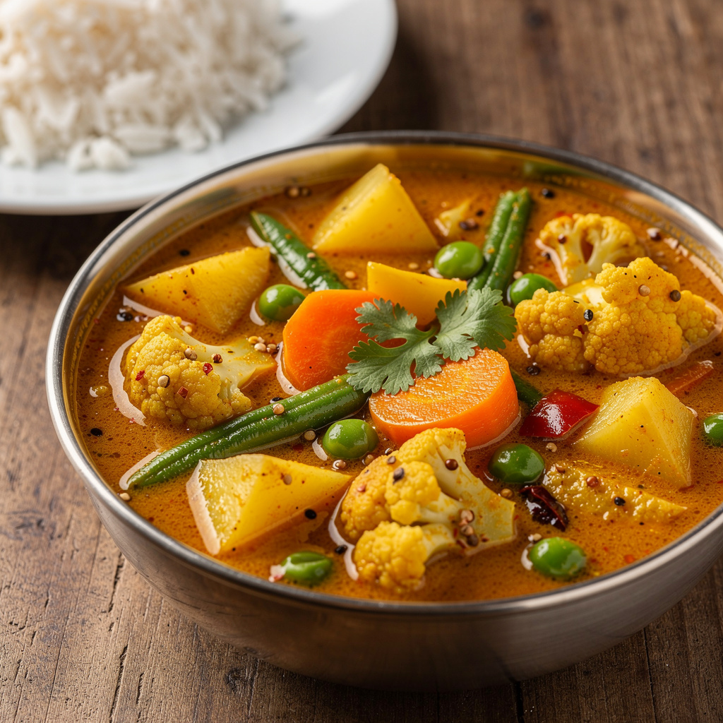 Harvest Season Mixed Vegetable Curry