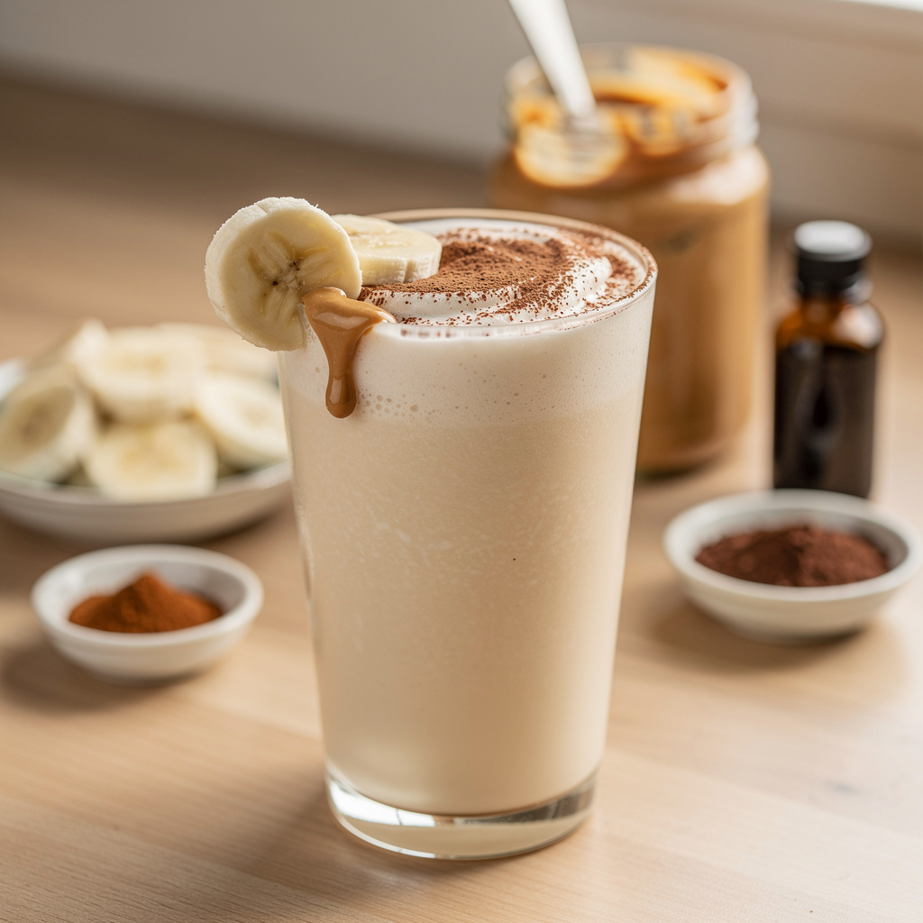 Peanut Butter Banana Breakfast Shake