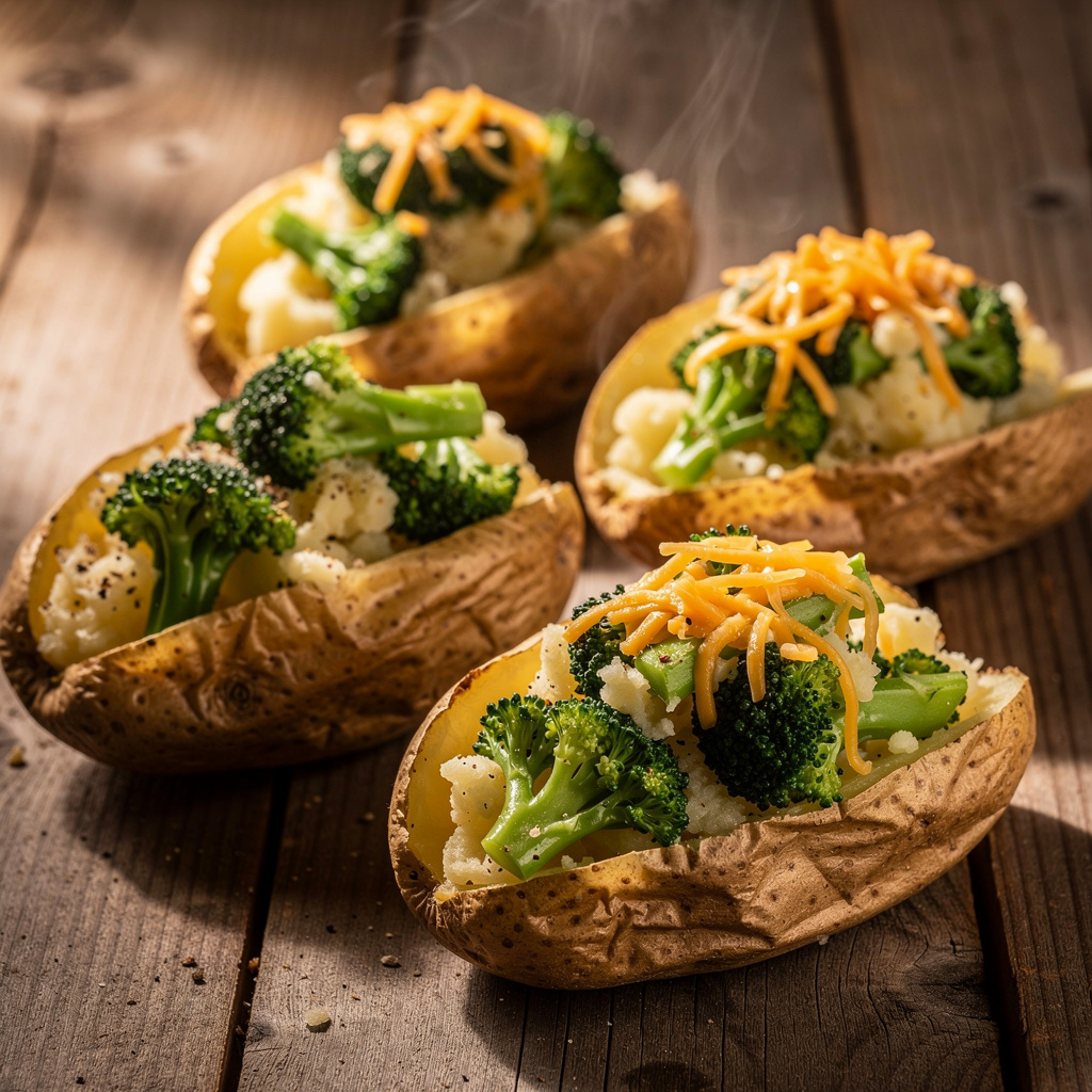 Broccoli Baked Potatoes