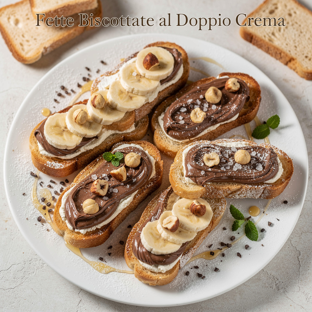 Fette Biscottate al Doppio Crema