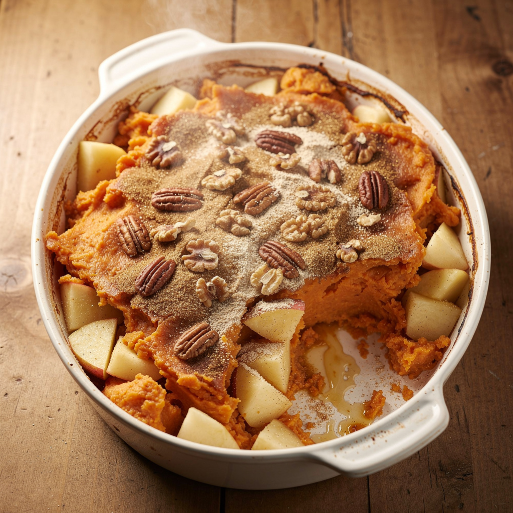 Sweet Potato and Apple Bake