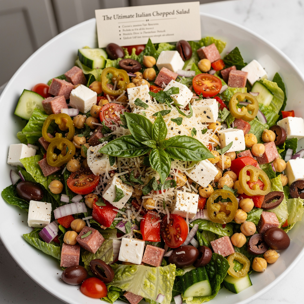 The Ultimate Italian Chopped Salad