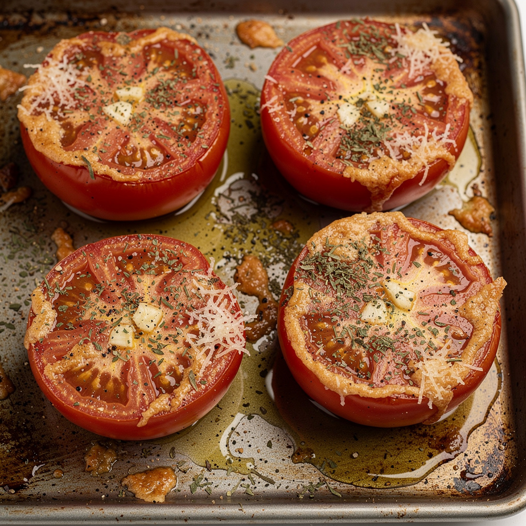 Roasted Tomatoes with Herbs