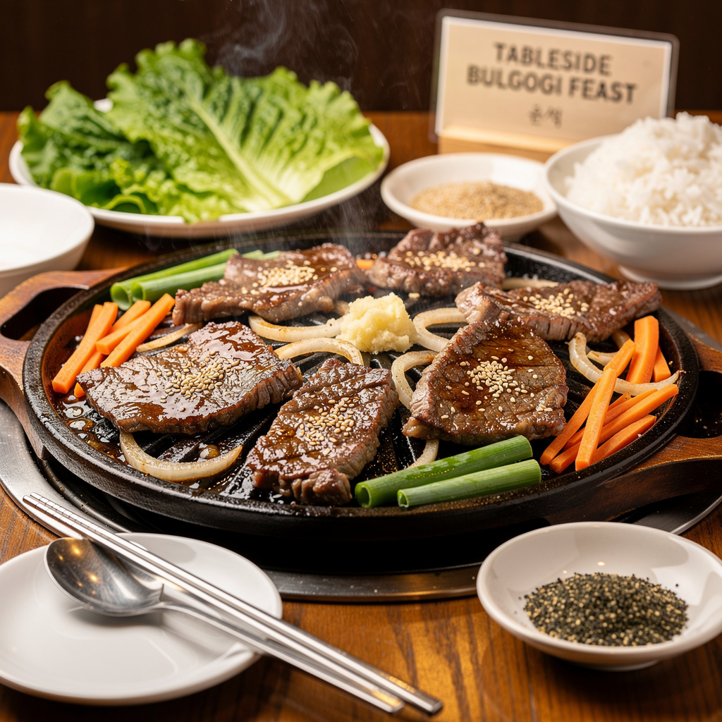Tableside Bulgogi Feast