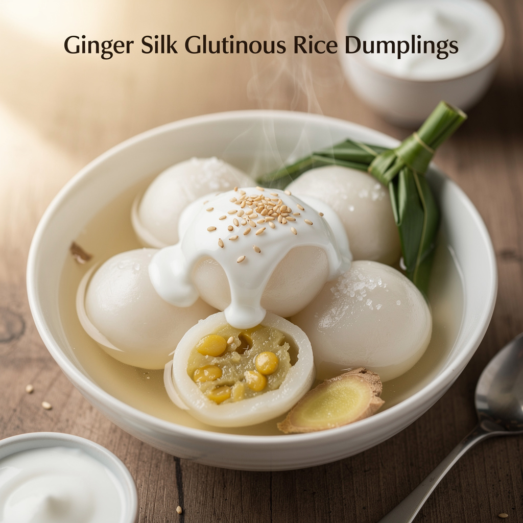 Ginger Silk Glutinous Rice Dumplings