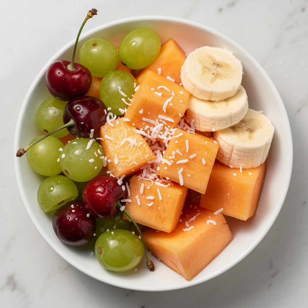 Cherry, Melon, & Grape Salad