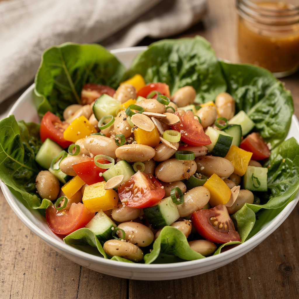 Garden Cannellini Bean Salad