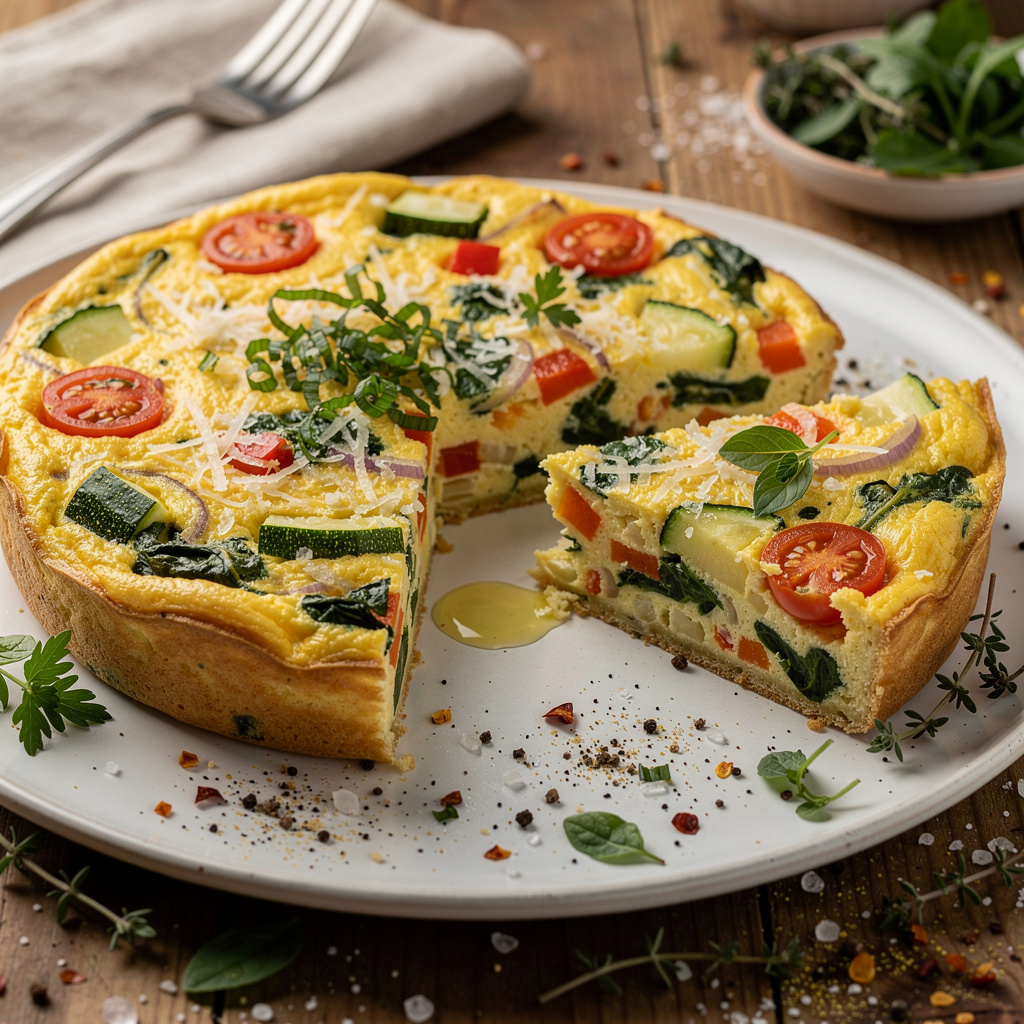 Giardino Frittata with Fresh Herbs
