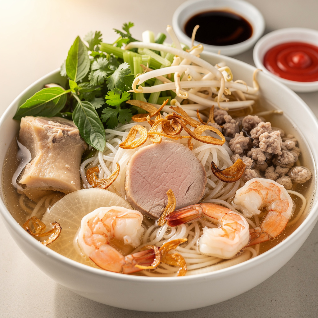 Saigon Sunrise Pork Noodle Soup