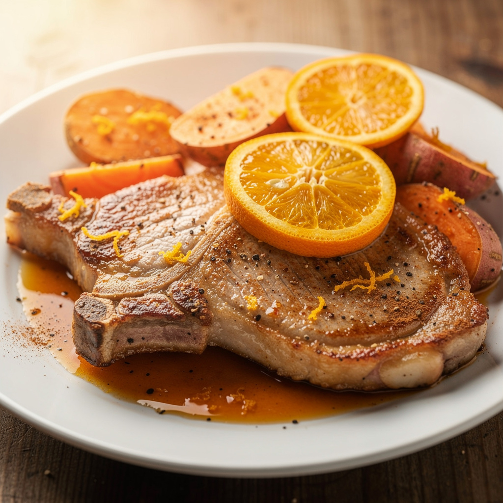 Orange Pork Chops