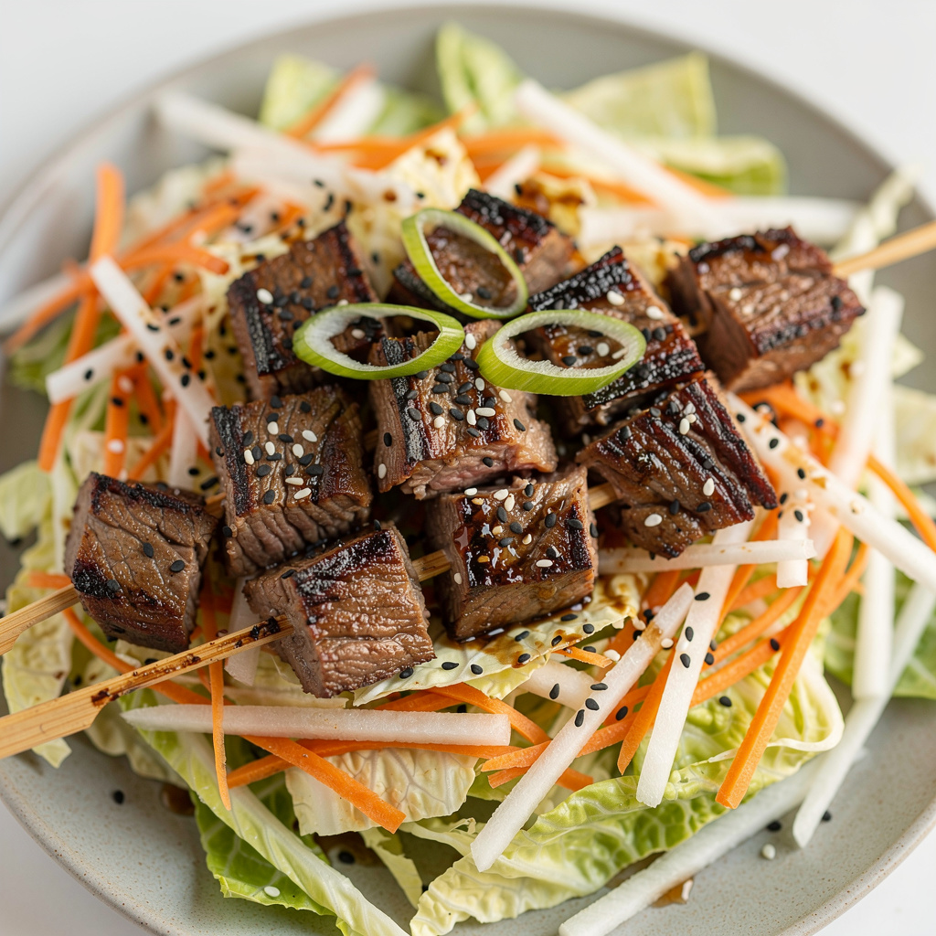 Grilled Lamb Salad