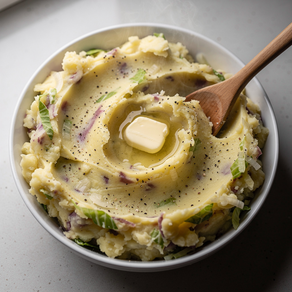 Red Potato and Cabbage (Colcannon)